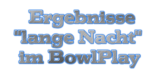 Ergebnisse lange Nacht